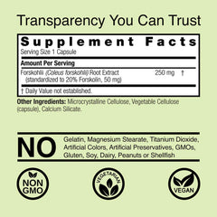 Nature's Answer - Forskohlii Weight Control - 60 Vcaps