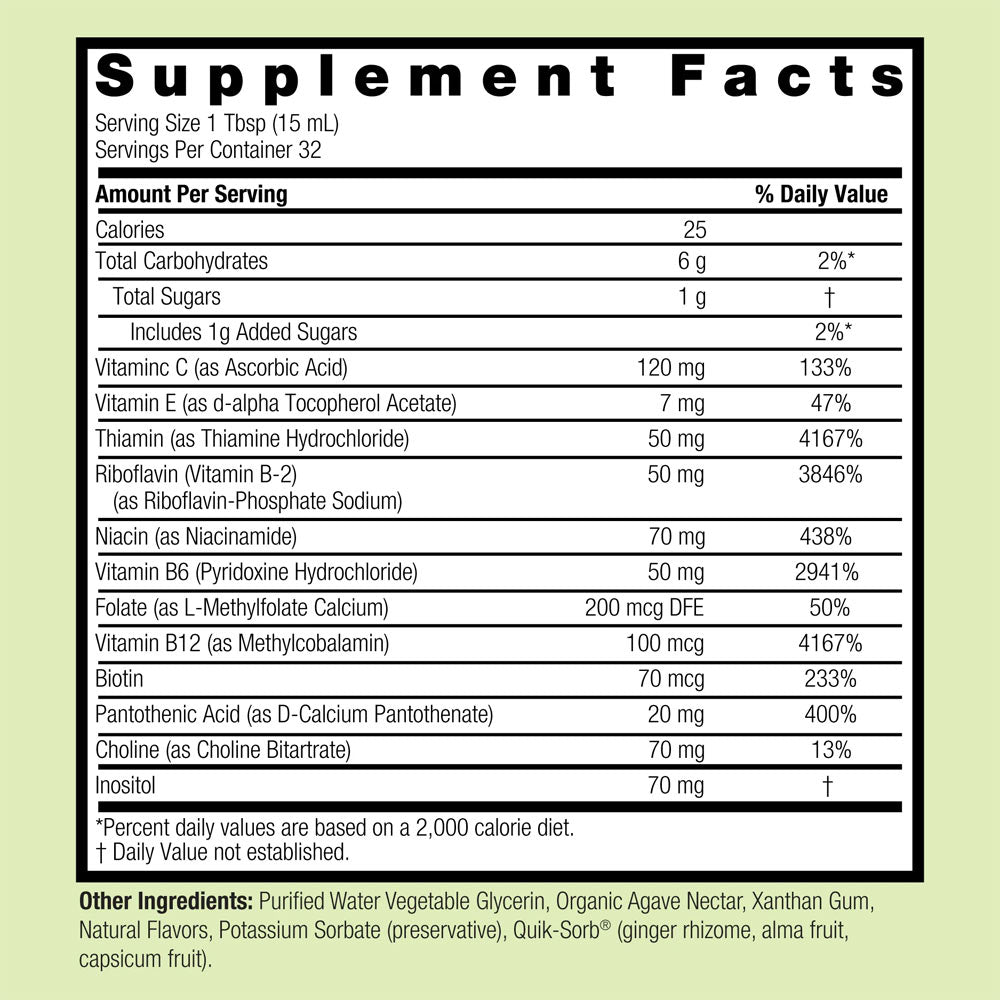 Nature's Answer - Vitamin B-Complex Liquid - 480ml