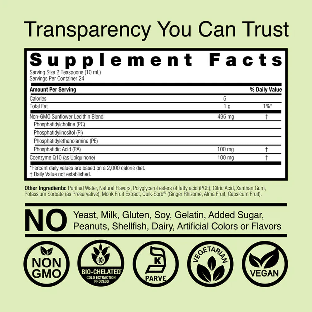 Nature's Answer - Co-Q10 100mg Liquid - Orange - 240ml
