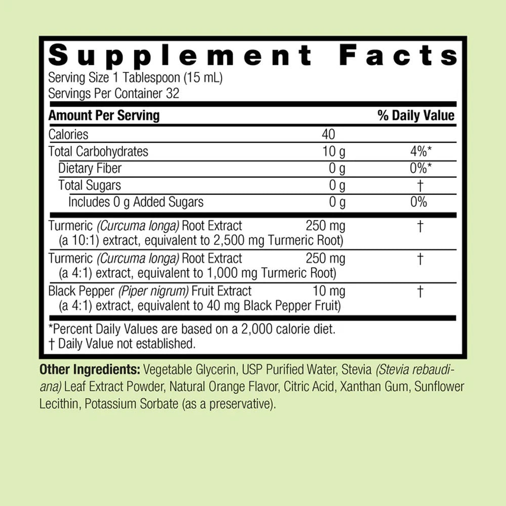 Nature's Answer - Turmeric With Black Pepper - 480ml