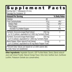 Nature's Answer - Turmeric With Black Pepper - 480ml