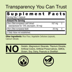 Nature'S Answer - Olive Leaf - 60 Vcaps
