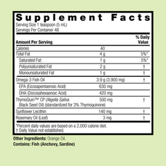 Nature'S Answer - Omega-3 Black Seed Oil - Orange - 240ml
