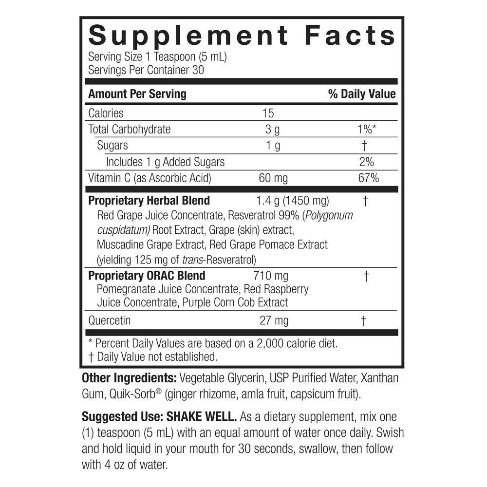 Nature'S Answer - Resveratrol Reserve - 150ml