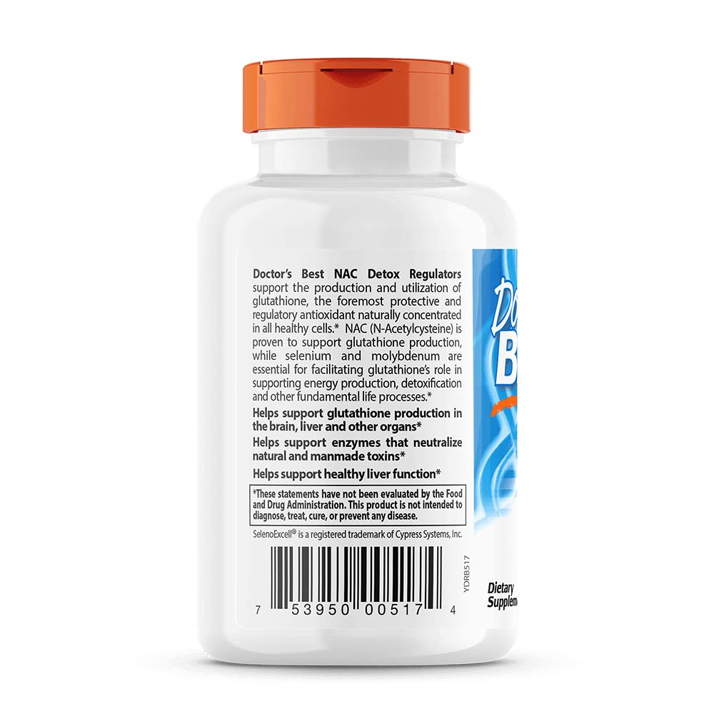 Doctor's Best - NAC Detox Regulators - 60 Vcaps