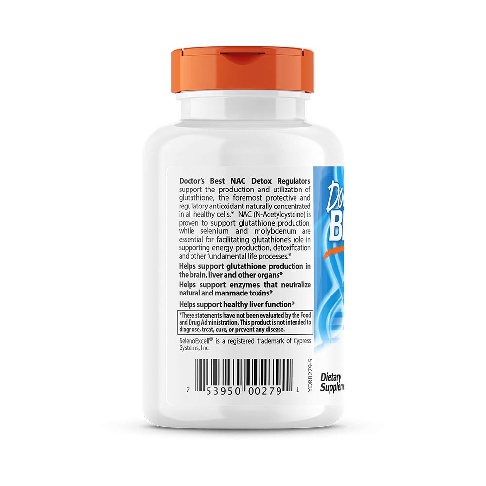 Doctor's Best - NAC Detox Regulators - 60 Vcaps