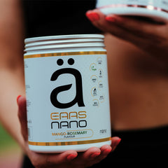 Nanosupps EAA Nano Line näringsfakta etikett