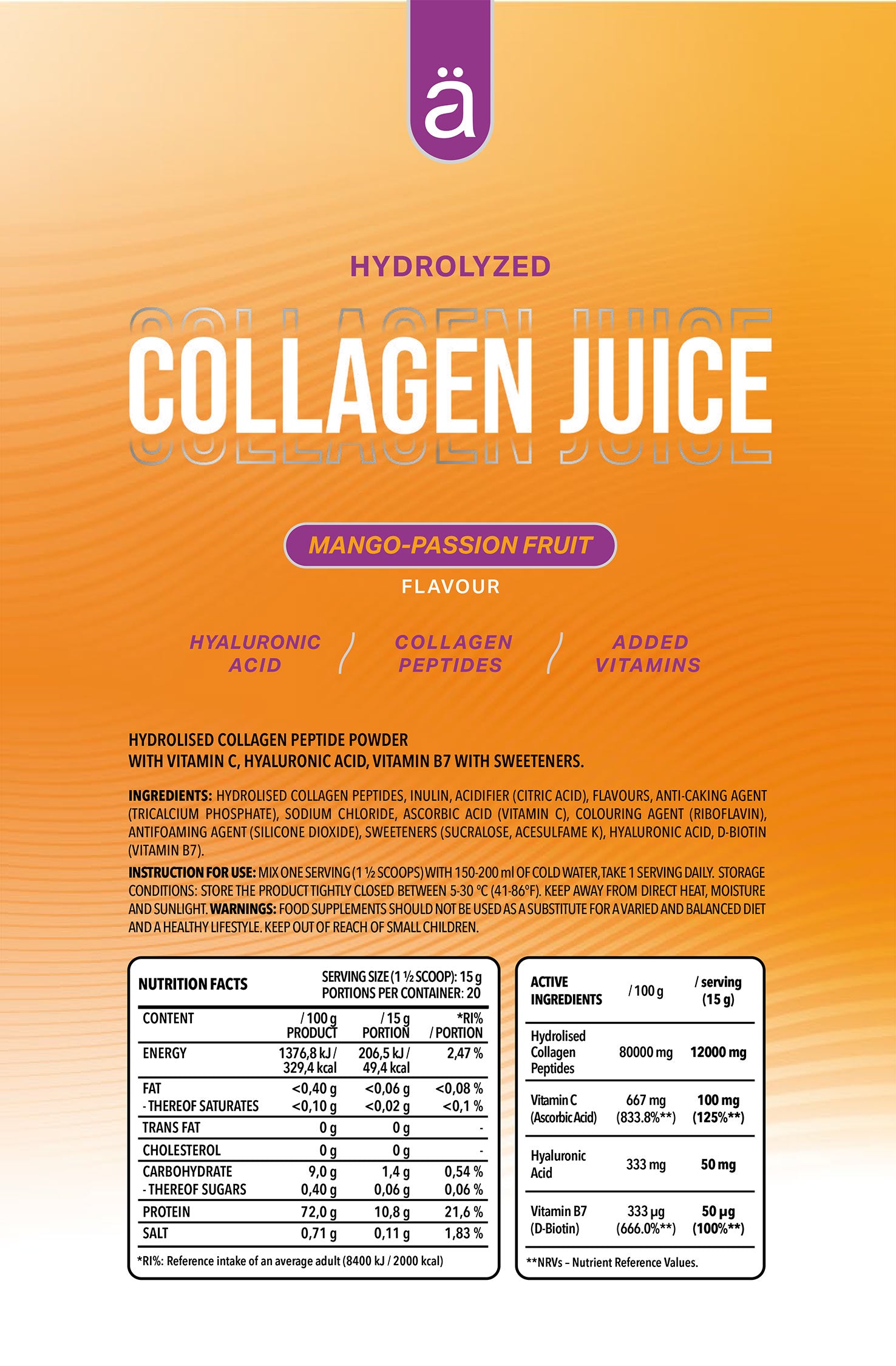 Nanosupps - Collagen Juice