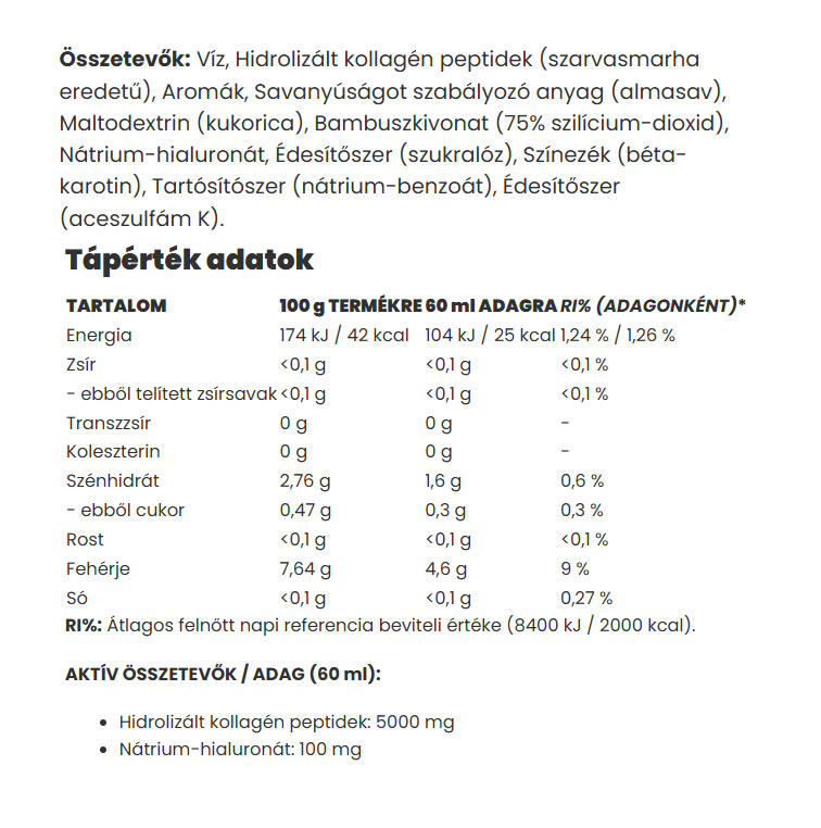 Nanosupps - Hydrolyzed Collagen
