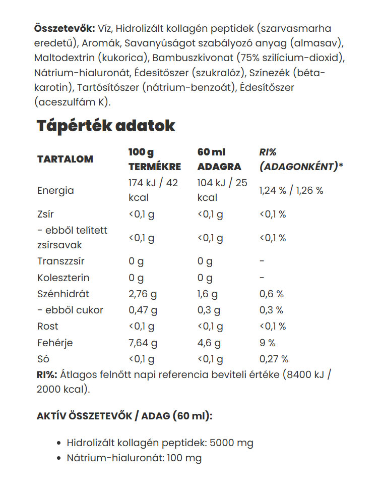 Nanosupps - Hydrolyzed Collagen