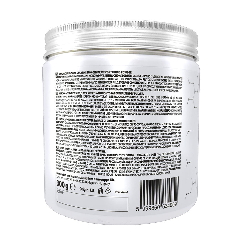 Nanosupps - Creatine Monohydrate