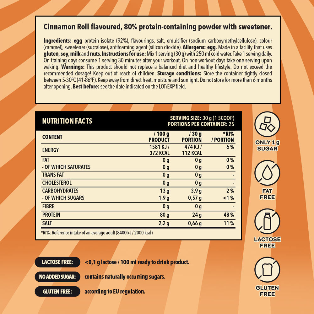 Nanosupps - Egg White Protein