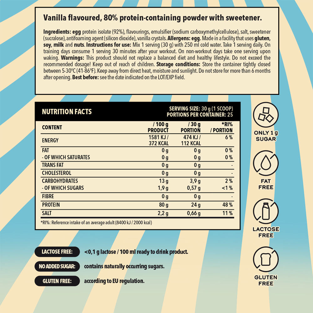 Nanosupps - Egg White Protein