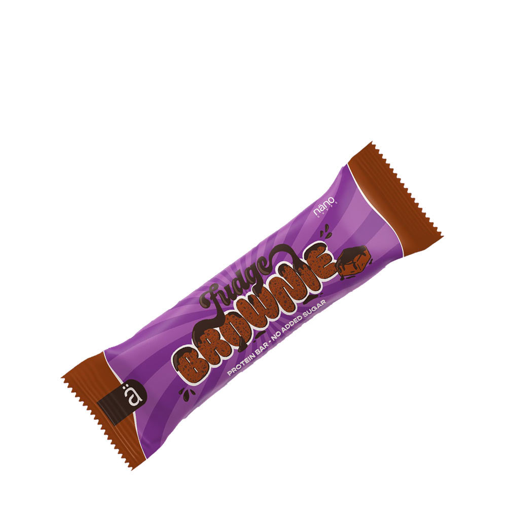Nanosupps - Fudge Brownie Proteiinipatukka - 55 g