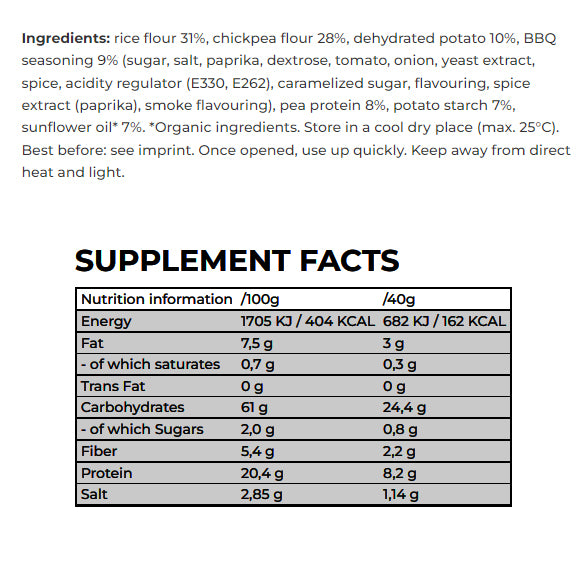 Nanosupps - Barbecue - 40g