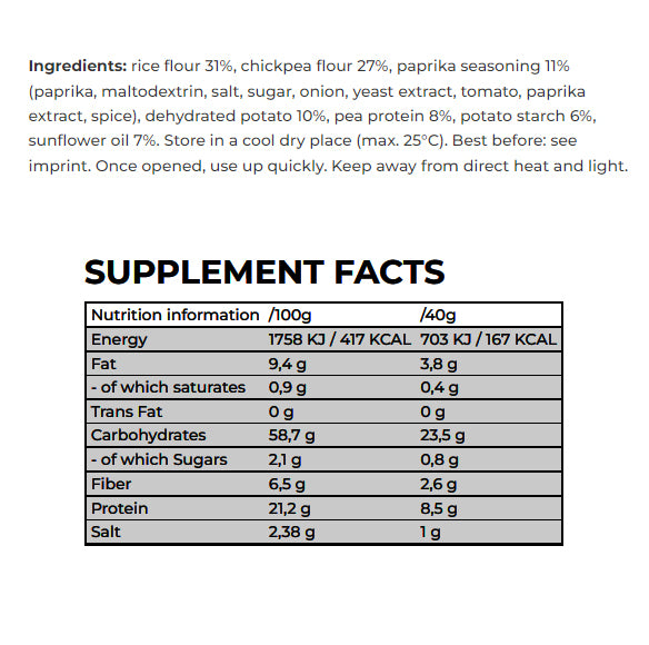Nanosupps - Paprika - 40g