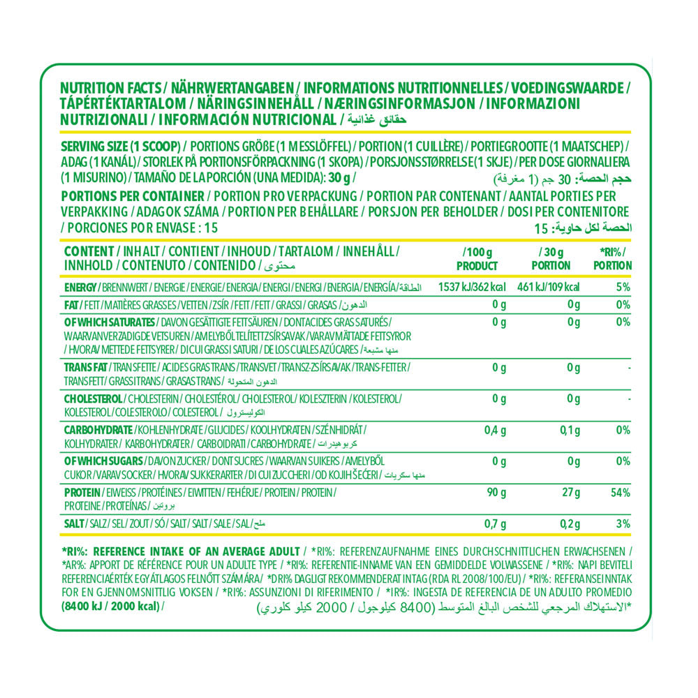 Nanosupps - Protein Water