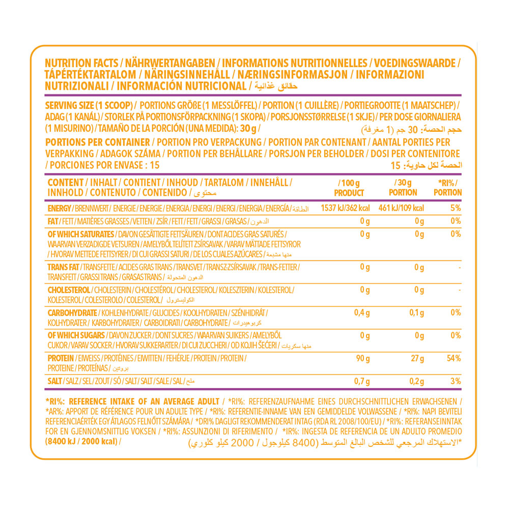 Nanosupps - Protein Water