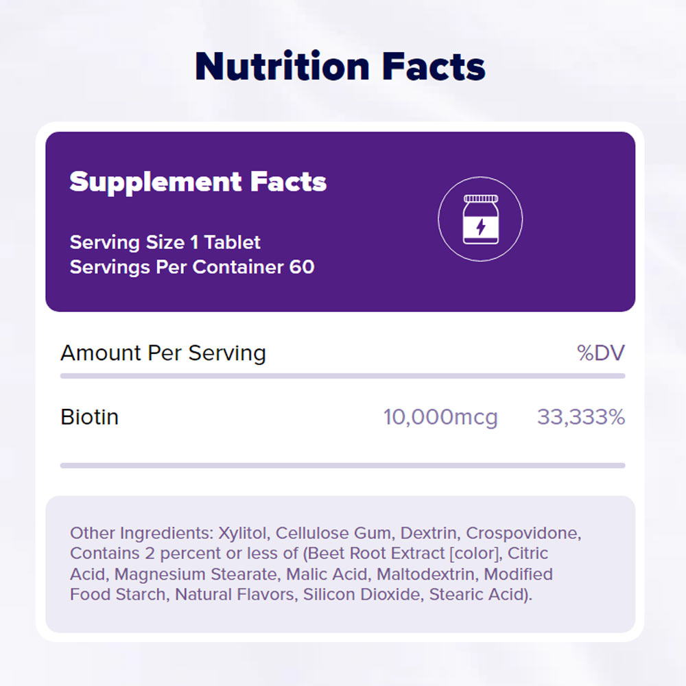 Natrol - Biotin Skønhed