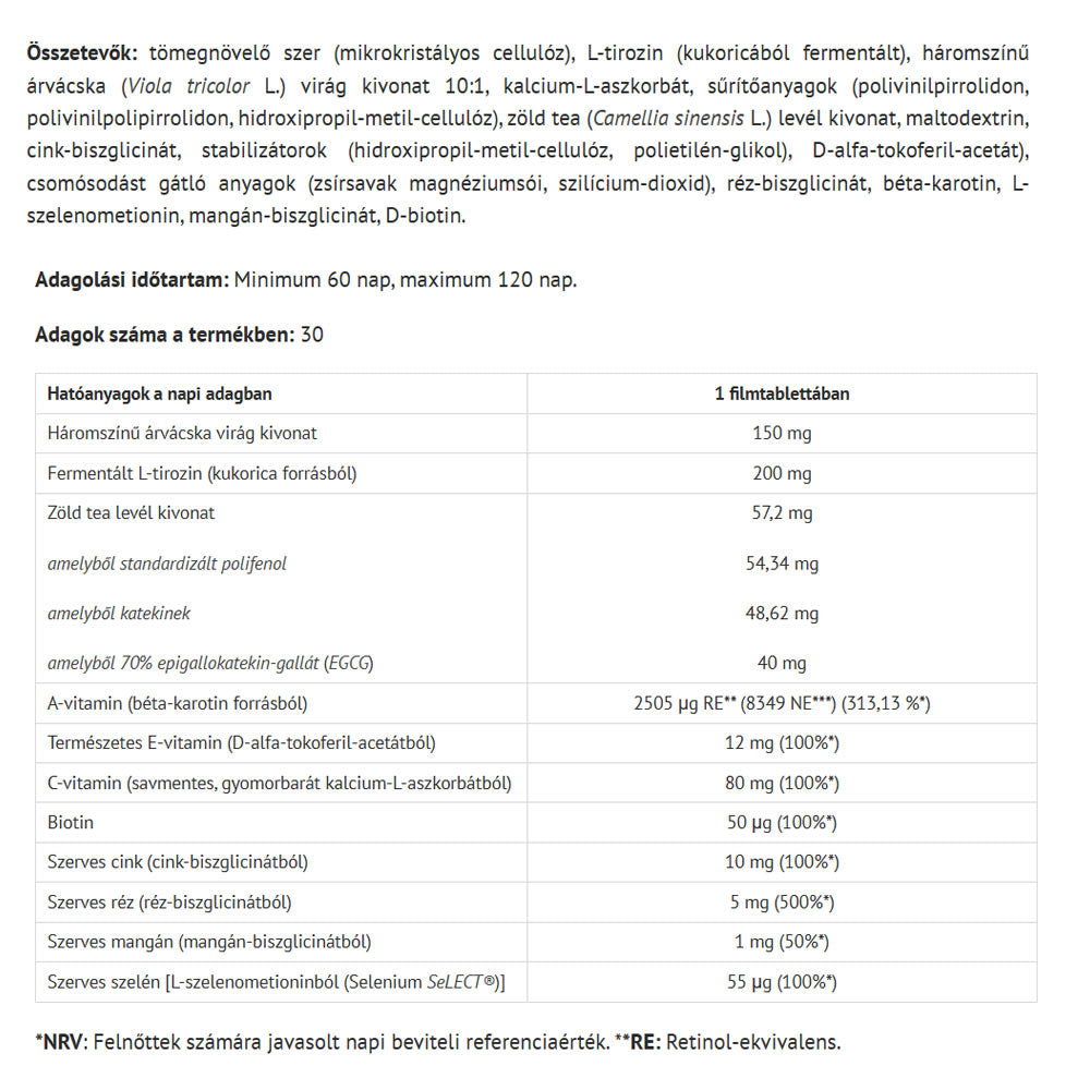 Natur Tanya - Aurinkovitamini