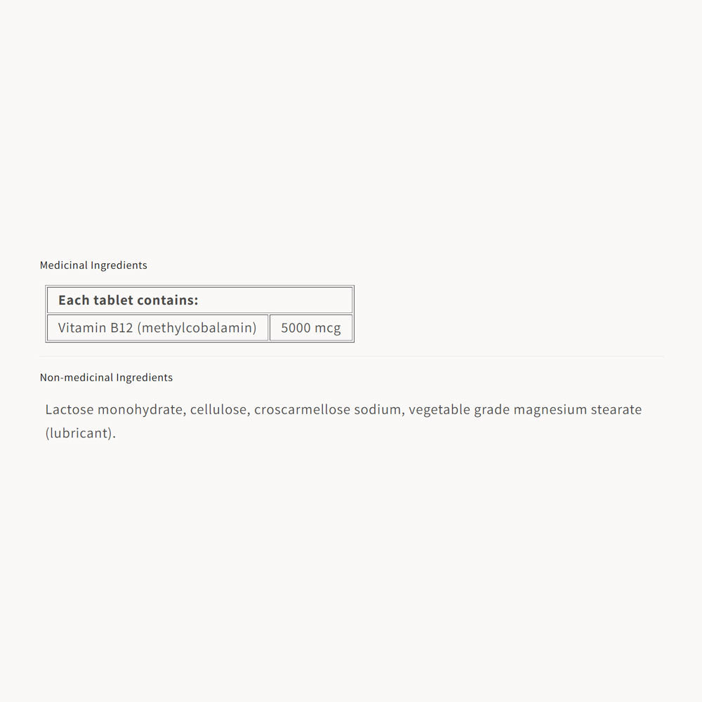 Natural Factors - B12 - 1,000mcg