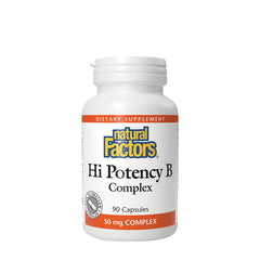 High Potency B Complex – 90 kapslar framsida