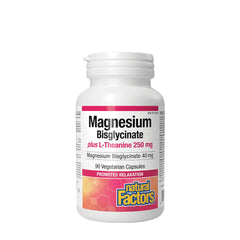 Natural Factors - Magnesium Bisglycinate plus L-Theanine