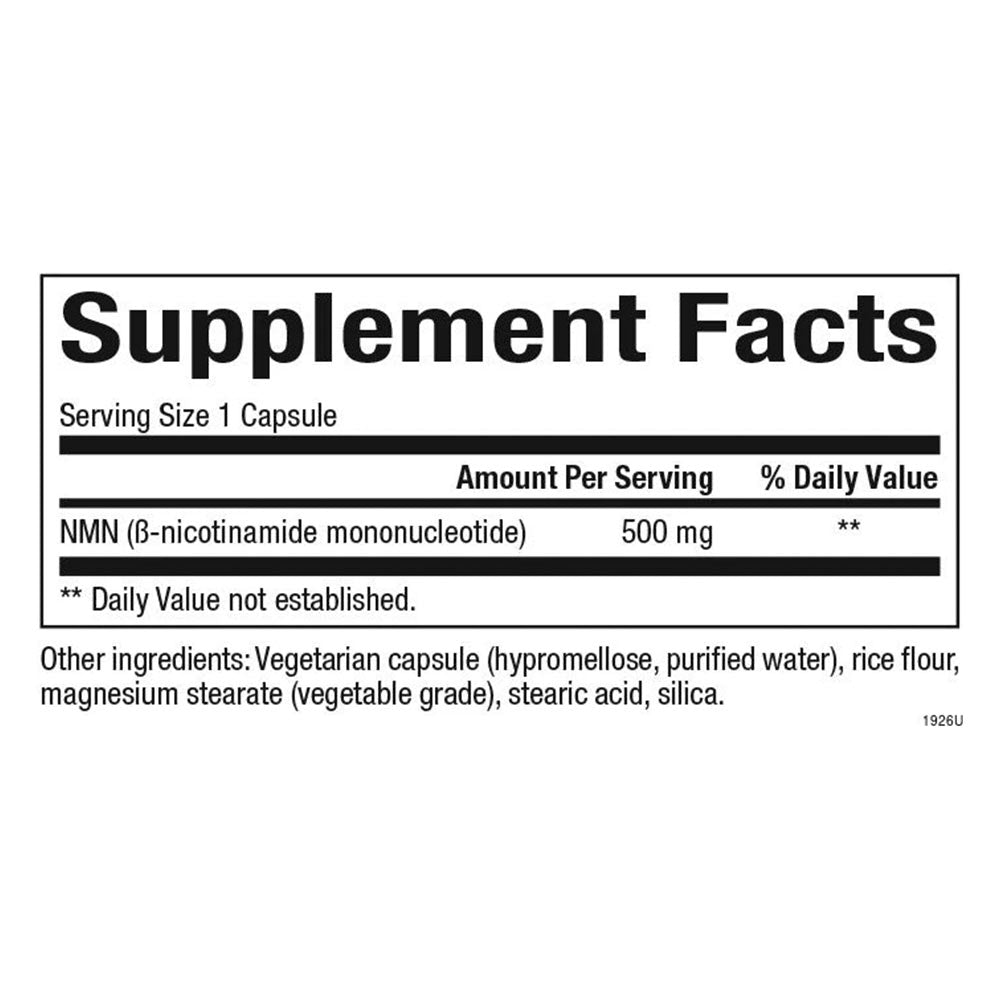 Natural Factors - Regenerlife Nmnsurge - 30 Vcaps