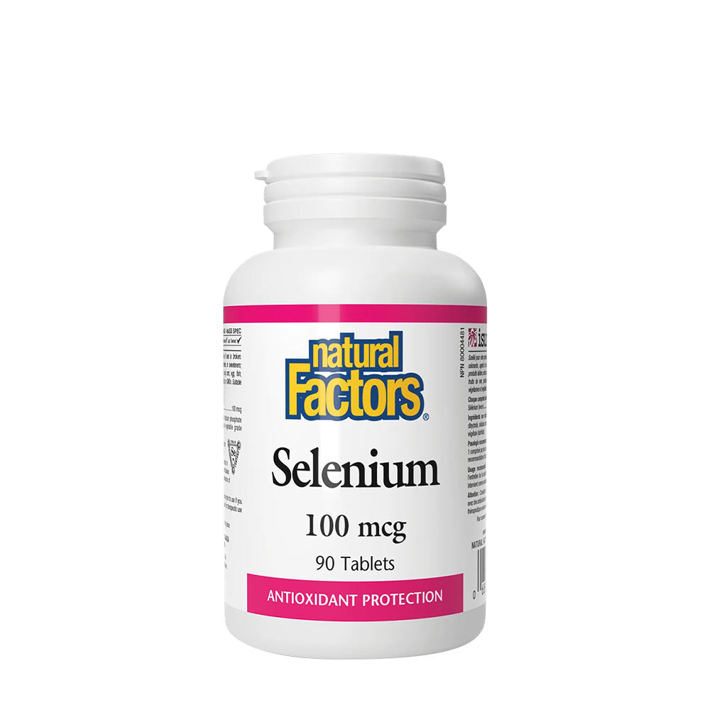 Natural Factors - Selen - 90 Tabletter