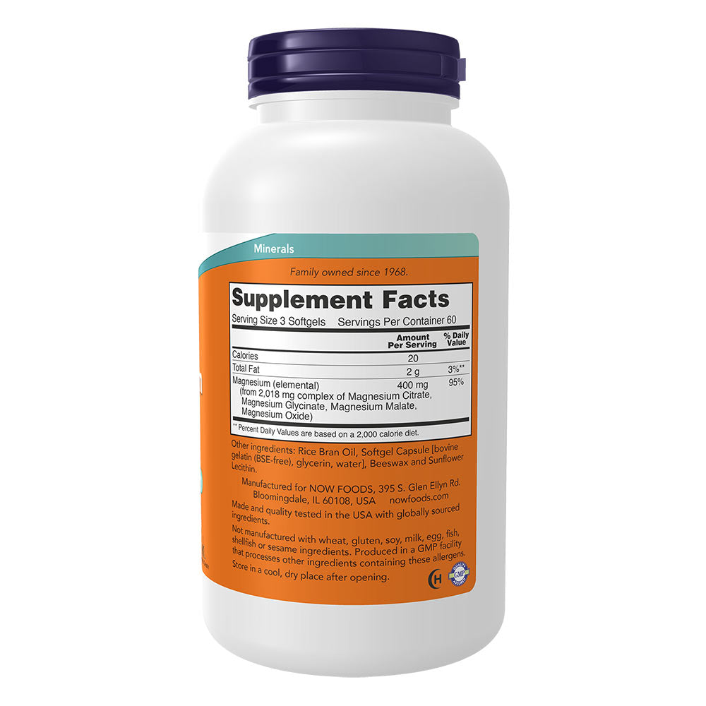 Now Foods - Magnesium Citrate