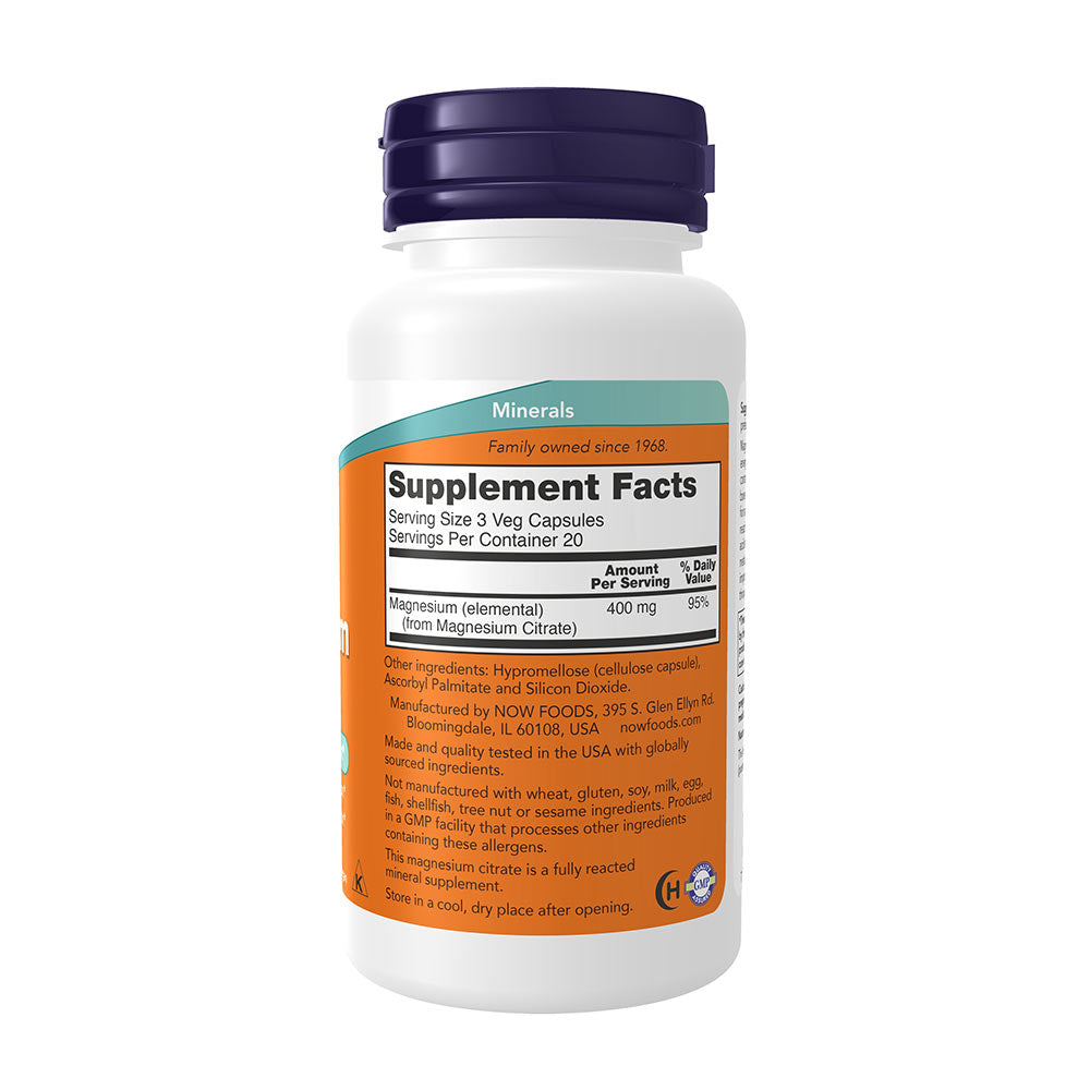 Now Foods - Magnesium Citrate
