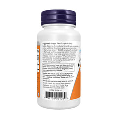 NOW Foods - PharmaGABA® - GABA Relaxation Support