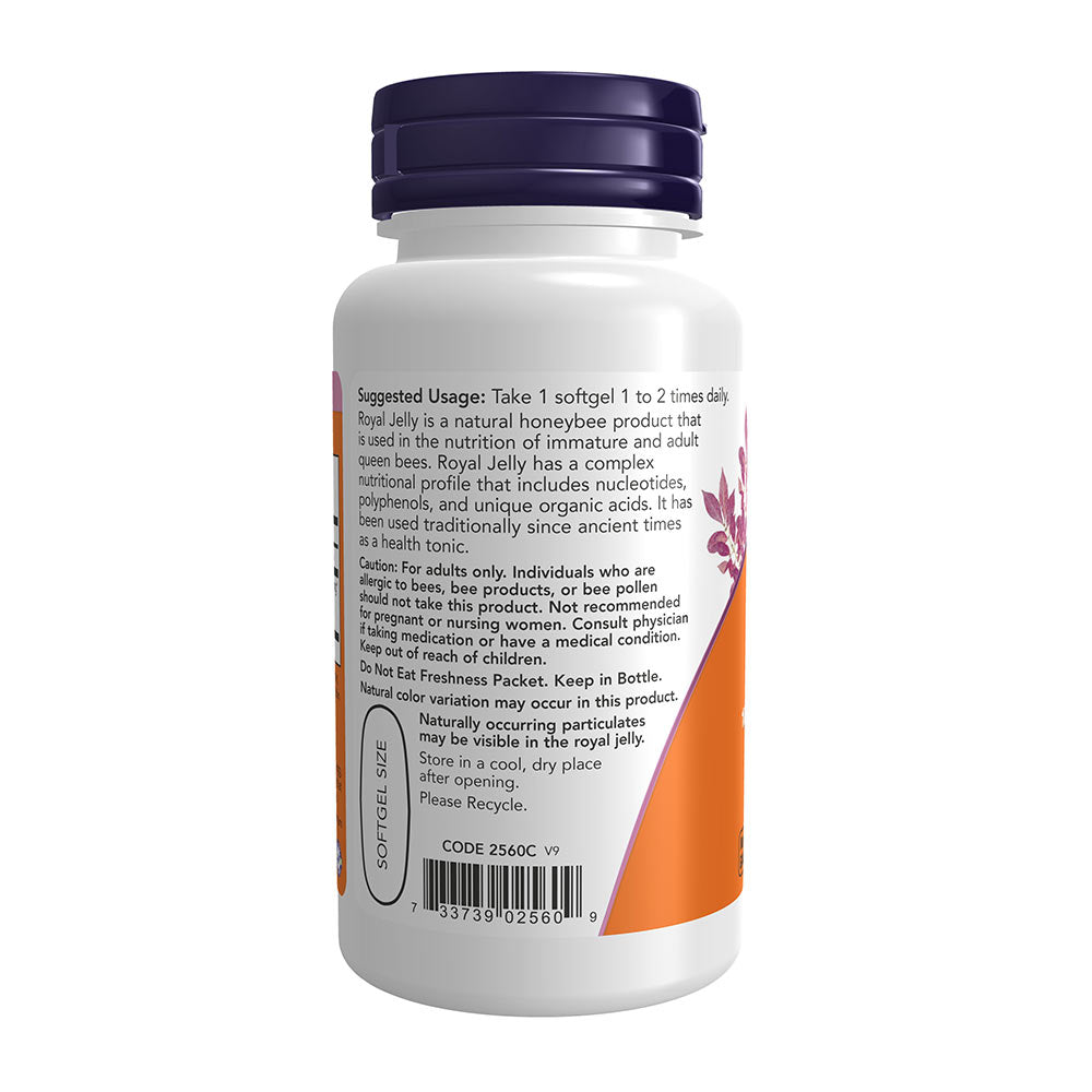 NOW Foods Royal Jelly dosering information