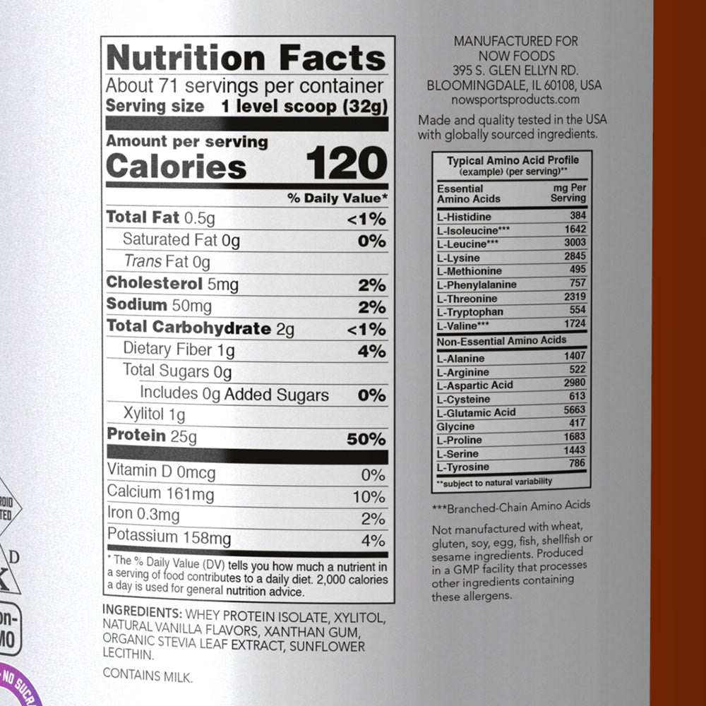 NOW Foods - Whey Protein Isolate