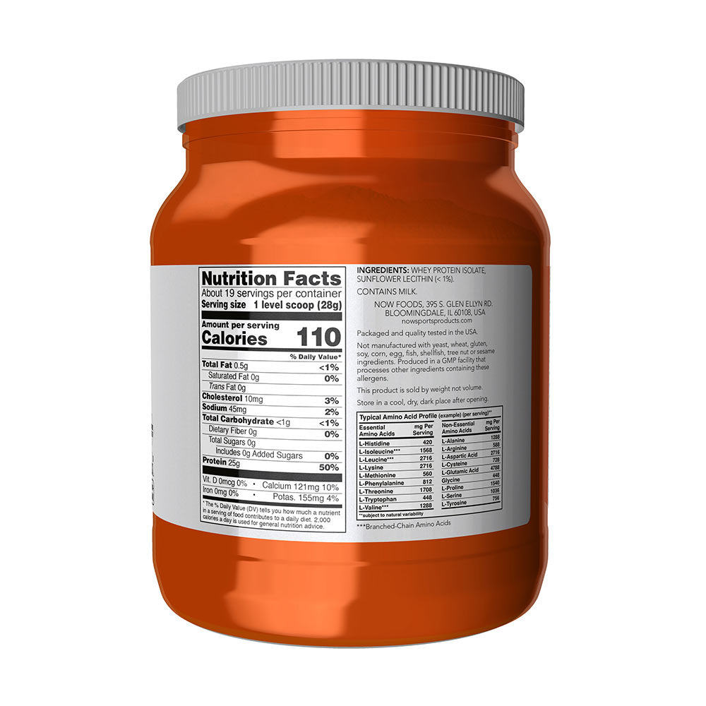 NOW Foods - Whey Protein Isolate