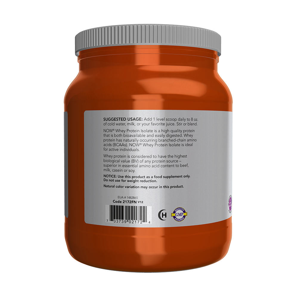 NOW Foods - Whey Protein Isolate