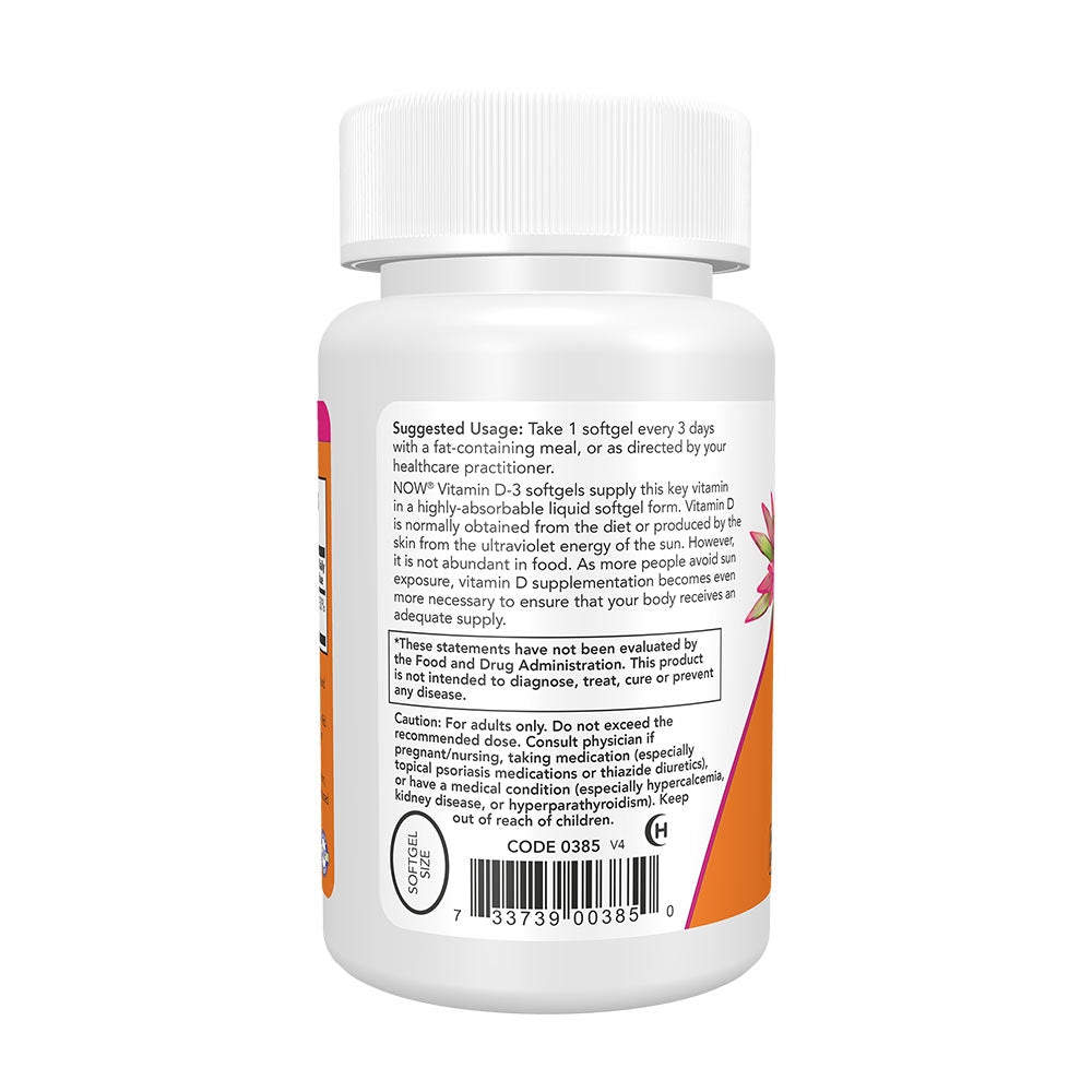 Vitamin D3 2000 IE ingredienser