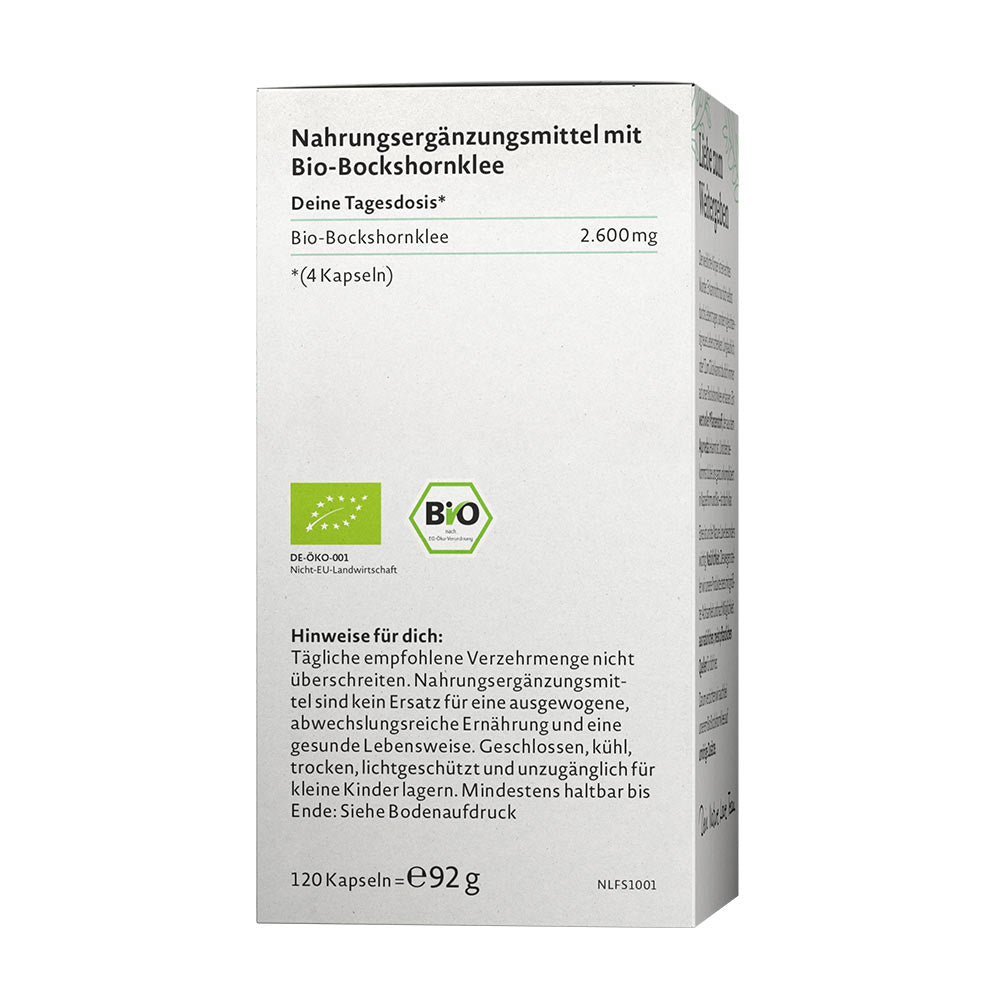 Nature Love Organic Fenugreek öppen burk