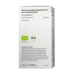 Nature Love Organic Fenugreek baksida