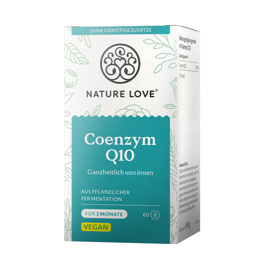 Nature Love Coenzyme Q10 lagringsinstruktioner