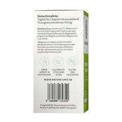 Nature Love - Magnesium Komplex - 90 Kapsler