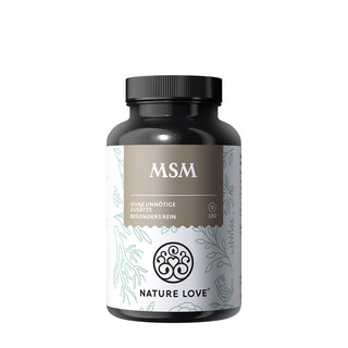 MSM med Vitamin C – 180 tabletter framsida