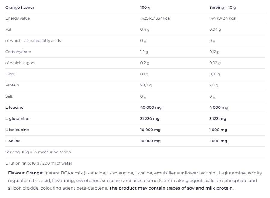 Nutrend - Orange - 300g