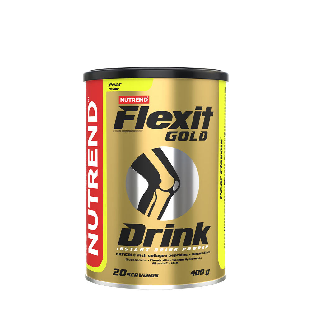Nutrend Flexit Gold Drink baksida näringsfakta