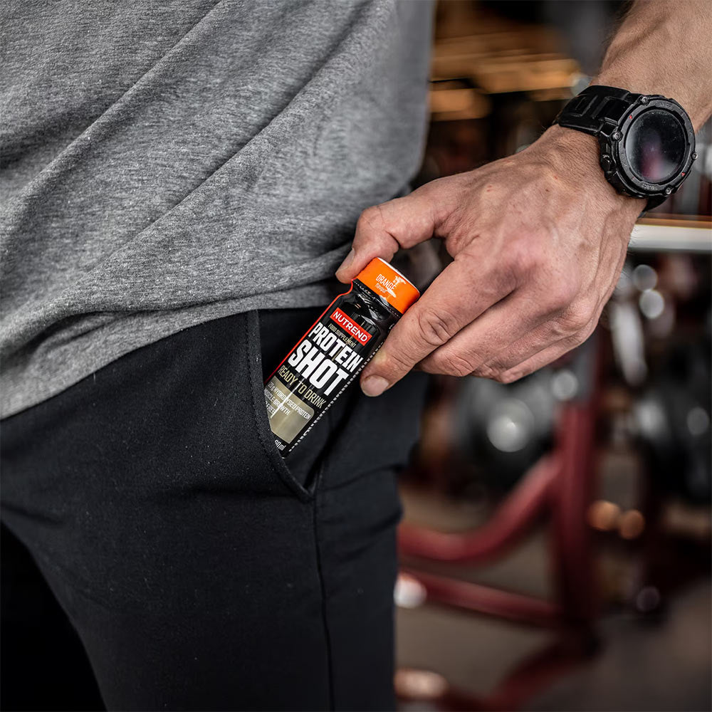 Nutrend Protein Shot öppen förpackning