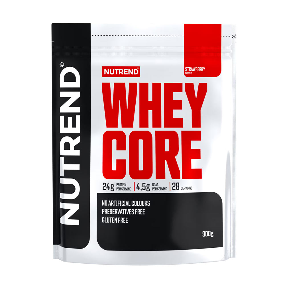 Whey Core – Vassleproteinpulver öppen burk