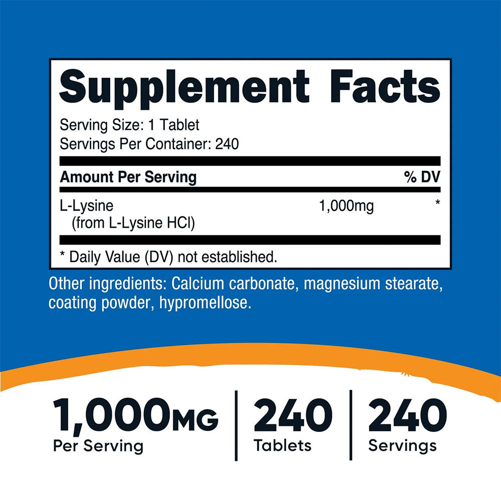 Nutricost - L-Lysine