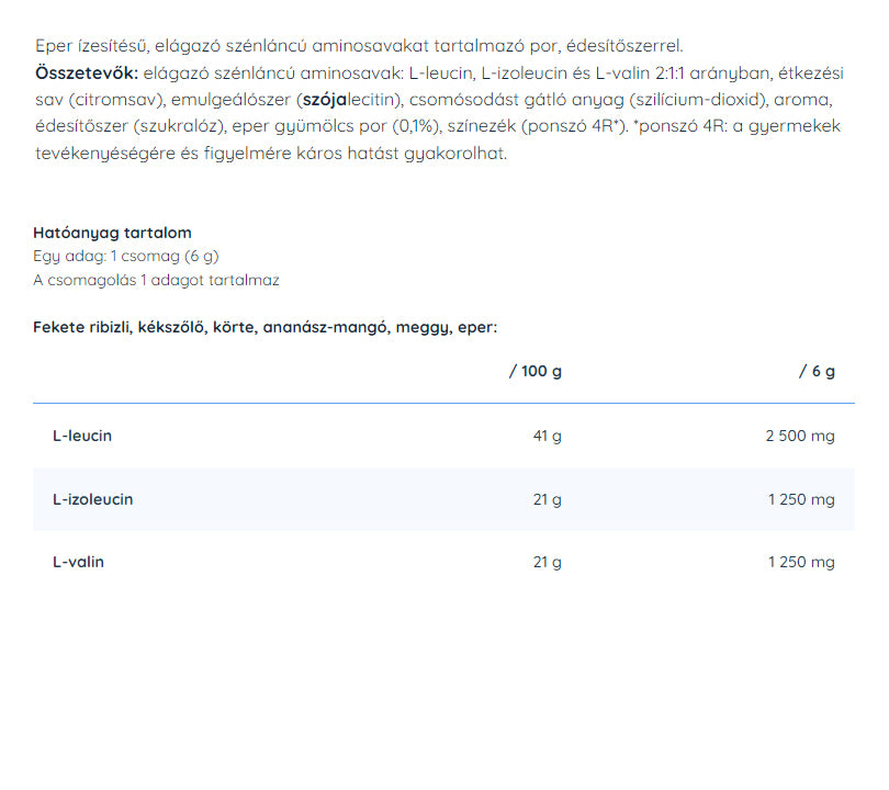 Nutriversum - 2:1:1 BCAA