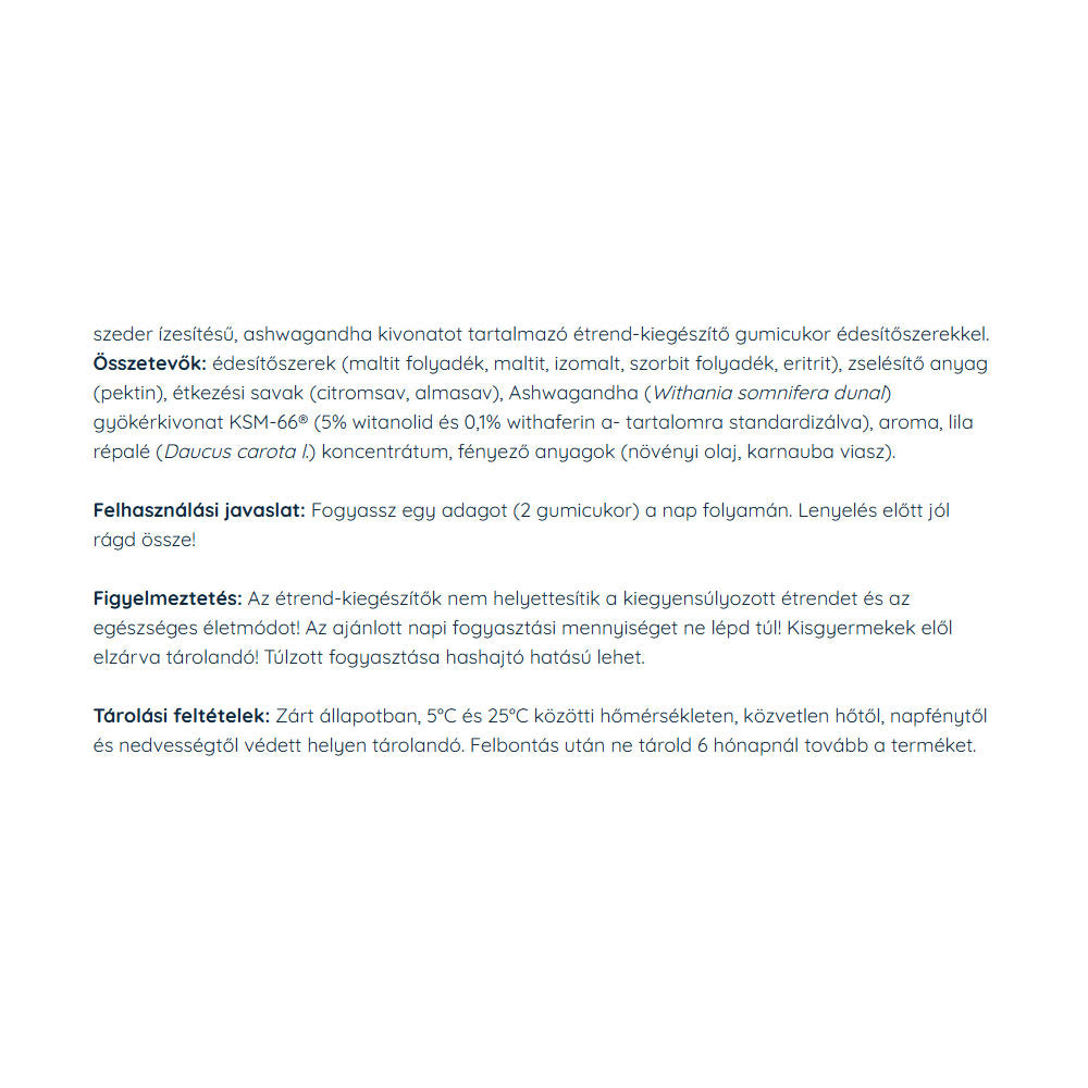 Nutriversum - KSM-66 Ashwagandha Gummies Blackberry 60 Gummies