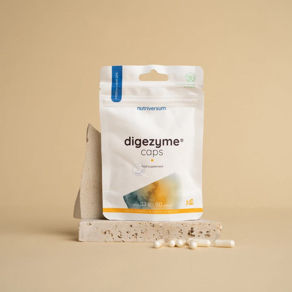 Nutriversum - Digezyme® Digestive Enzyme Caps - 60 Caps